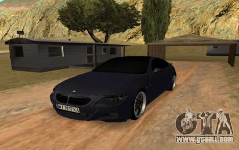 BMW M6 Coupe 2006 for GTA San Andreas