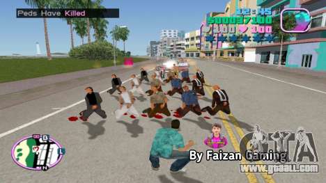 Kill Nearby Peds for GTA Vice City