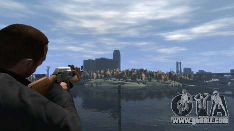 HD Vanilla Weapons Mod for GTA 4