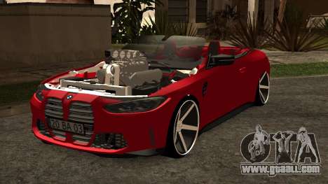 Bmw M4 G82 Cabrio Modified for GTA San Andreas