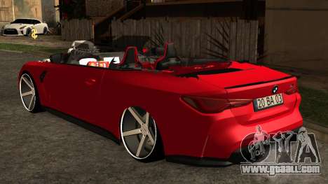 Bmw M4 G82 Cabrio Modified for GTA San Andreas