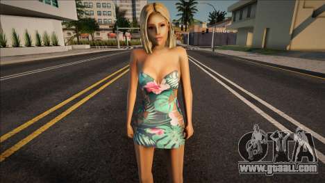 Flowers Girl Dress for GTA San Andreas