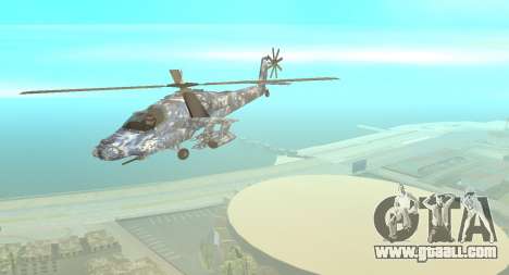 Hunter Sky Camo for GTA San Andreas