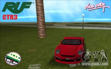 RUF CTR3 ( Pakistani Plate ) for GTA Vice City