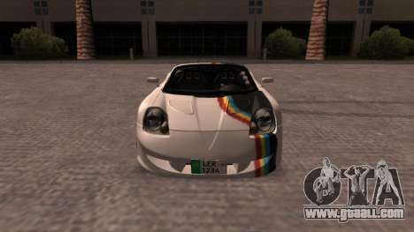 Toyota MR2 Verslide ( Pakistani Plate ) for GTA San Andreas