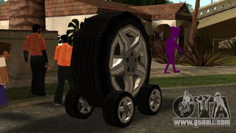 Wheel Car for GTA San Andreas