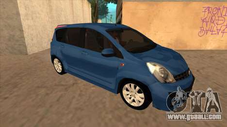 2006 Nissan Note MK1 for GTA San Andreas