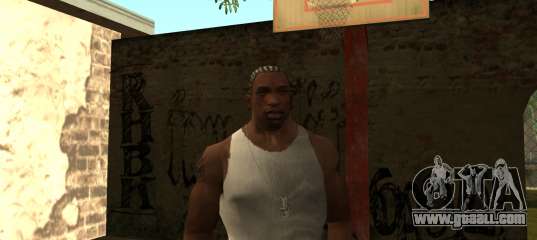 White Grove Tank Top for GTA San Andreas