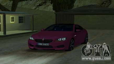 BMW M6 coupe 2014 for GTA San Andreas