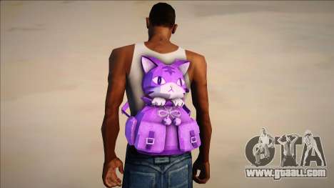 Cat Backpack v5 for GTA San Andreas