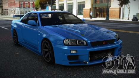 Nissan Skyline R34 BES for GTA 4