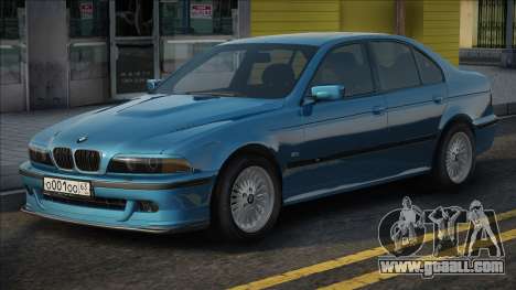 BMW E39 Blue for GTA San Andreas