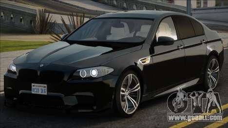 BMW M5 F10 Blak for GTA San Andreas