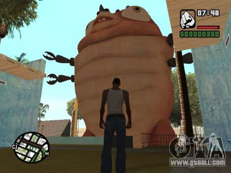 Insectaurus Monsters vs Aliens for GTA San Andreas