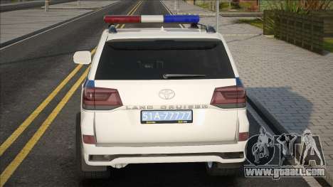 Toyota Land Cruiser - Vietnam Traffic Police Car for GTA San Andreas