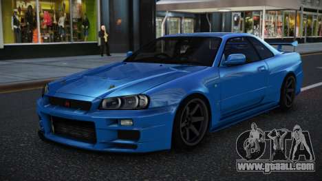 Nissan Skyline R34 BES for GTA 4