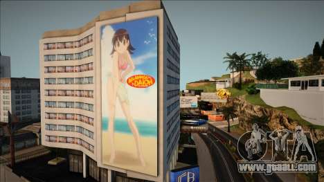 Azumanga Daioh Tomo Takino Billboard for GTA San Andreas