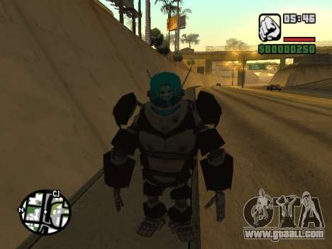 Megamind Skins for GTA San Andreas