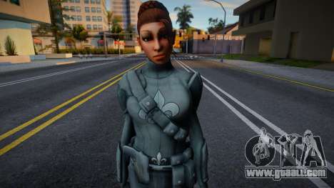 Shaundi Suit o Con Traje Tactico de Saints Row I for GTA San Andreas