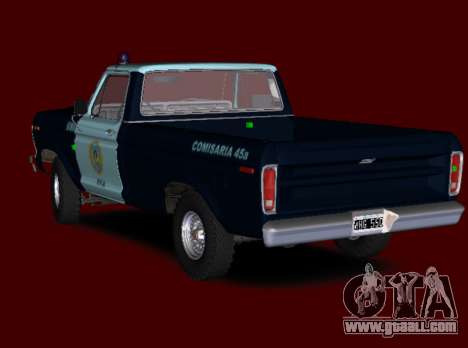 1978 Ford F100 Federal Police for GTA San Andreas