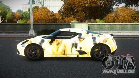 Alfa Romeo 4C MJR S8 for GTA 4