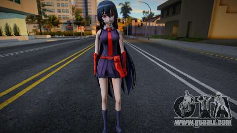 Akame Akame Ga Kill for GTA San Andreas