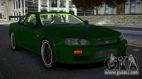 Nissan Skyline R34 IGD for GTA 4