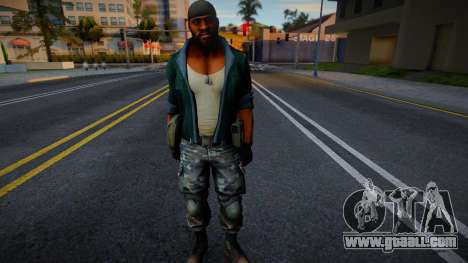 Commando CON EXPRESIONES FACIALES EN BOCA de Pri for GTA San Andreas