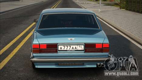 Bentley Turbo R Blue for GTA San Andreas