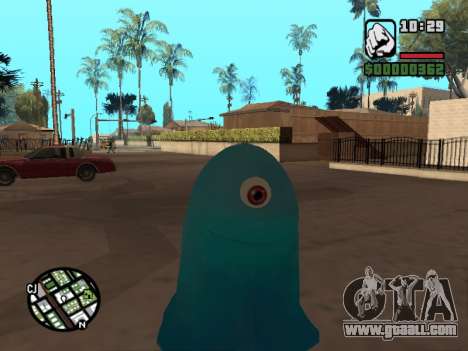 Bob Monsters vs Aliens for GTA San Andreas