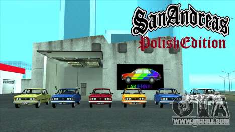 SanAndreasPolishEdition v 0.1.1 for GTA San Andreas