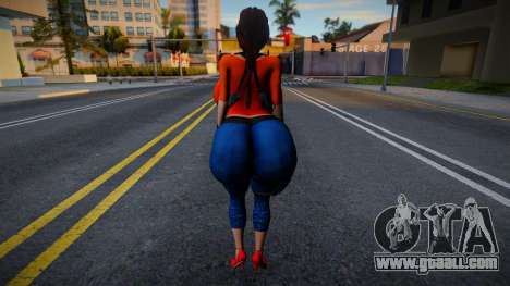 Lara Croft Big Tits for GTA San Andreas