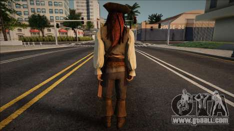 Jack Sparrow - Pirates Oc for GTA San Andreas