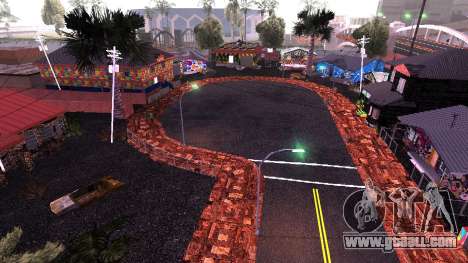 New Grove Street Texture for GTA San Andreas