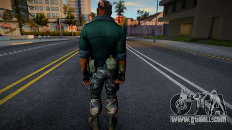 Commando CON EXPRESIONES FACIALES EN BOCA de Pri for GTA San Andreas