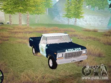 1978 Ford F100 Federal Police for GTA San Andreas