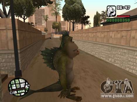 Missing Link Monsters vs Aliens for GTA San Andreas