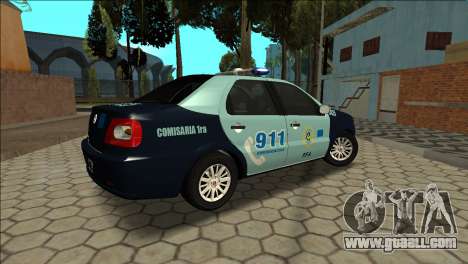 Fiat Siena 1.4 Fire Federal Police for GTA San Andreas