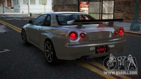 Nissan Skyline R34 MN-S for GTA 4