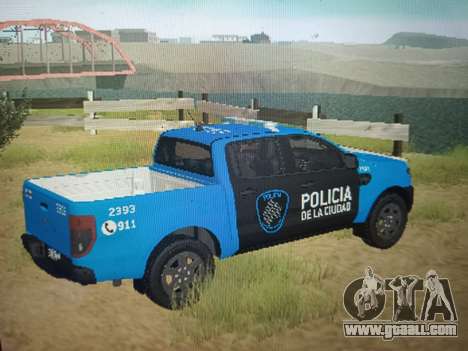 Ford Ranger police CABA for GTA San Andreas