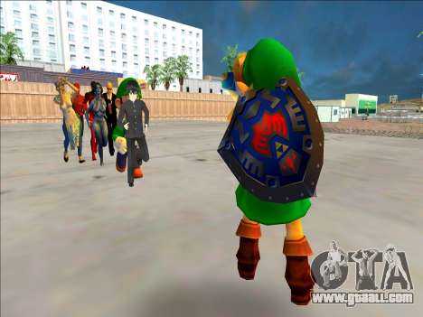 Young Link MM3DS for GTA San Andreas