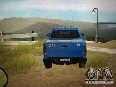 Ford Ranger police CABA for GTA San Andreas