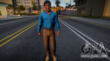 Ash Williams Joven de Evil Dead 3 The Game CON E for GTA San Andreas