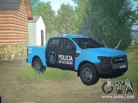 Ford Ranger police CABA for GTA San Andreas