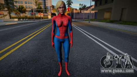 Spider Alice Abernathy Herida Sin mascara de RES for GTA San Andreas