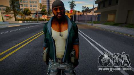 Commando CON EXPRESIONES FACIALES EN BOCA de Pri for GTA San Andreas