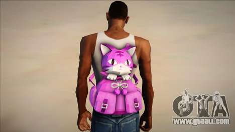 Cat Backpack v3 for GTA San Andreas