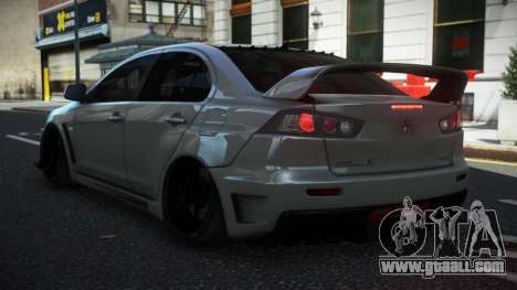 Mitsubishi Lancer Evo X RH for GTA 4