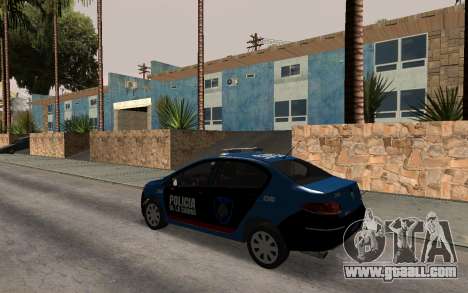 Peugeot 408 Police Caba for GTA San Andreas