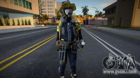 Firefighter o Bombero for GTA San Andreas